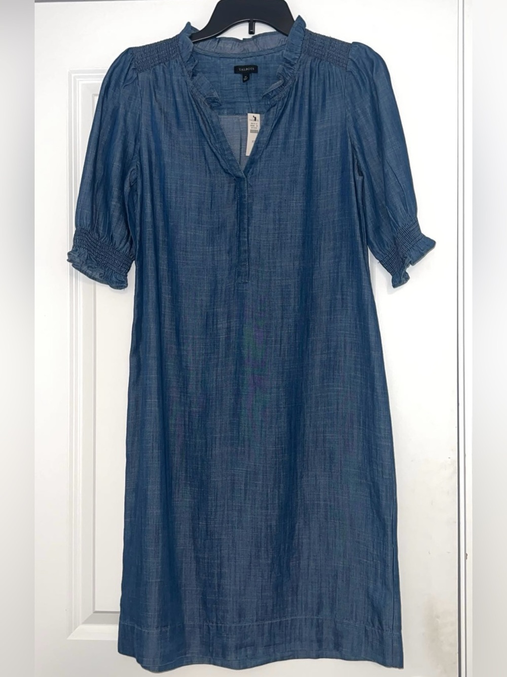 Talbots NWT Women's Denim Tunic Dress